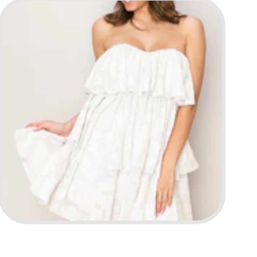 Brand new. No tag. Cute mini dress.